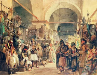 Ein türkischer Basar, 1854